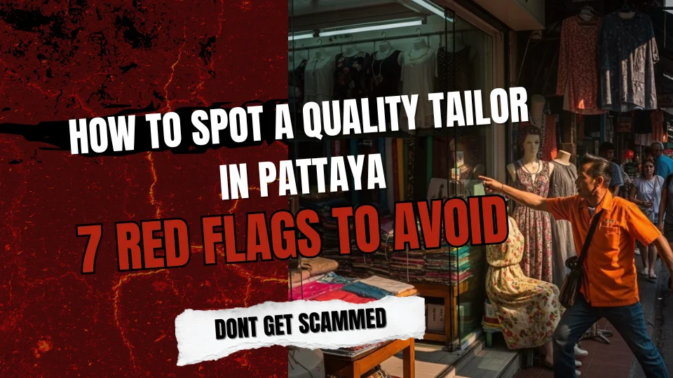 How to Spot Quality Tailors in Pattaya: 7 Red Flags to Avoid
