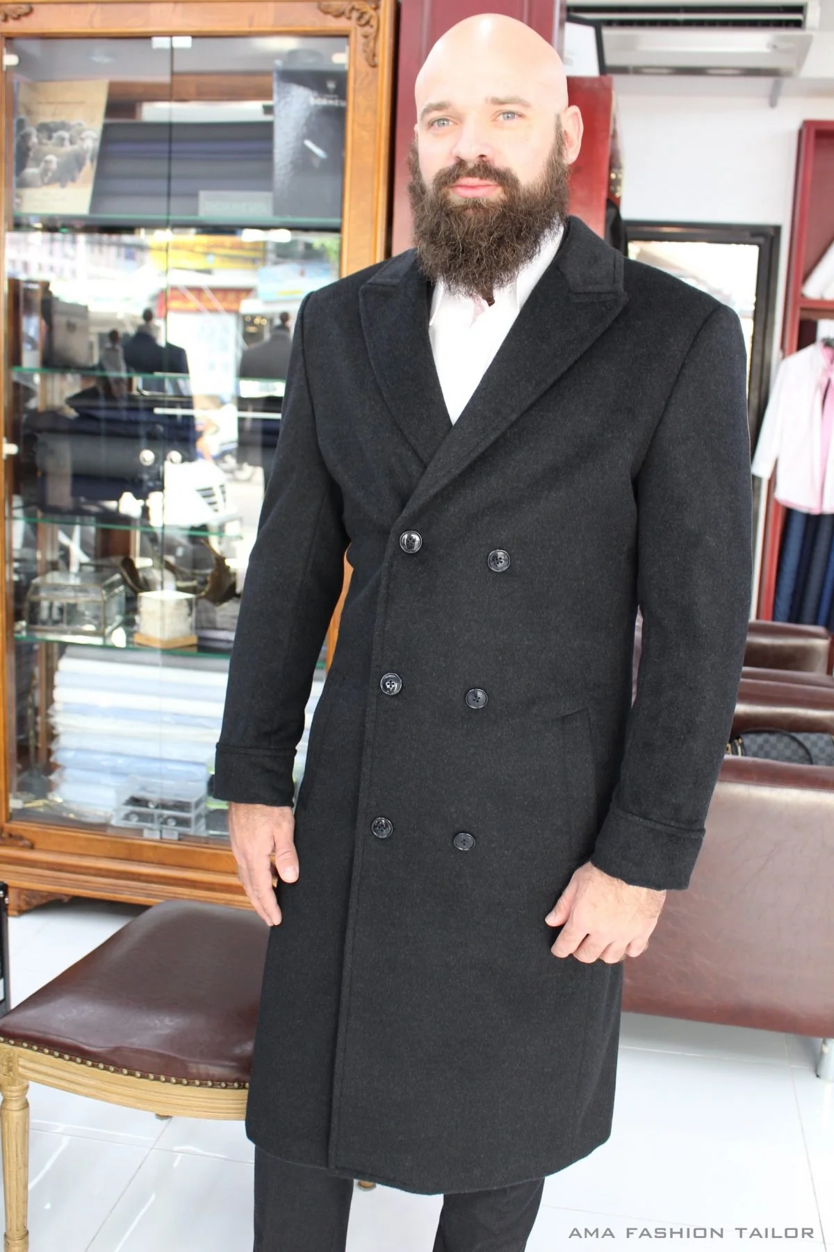 Bespoke overcoats at AMA Fashion, photo 7
