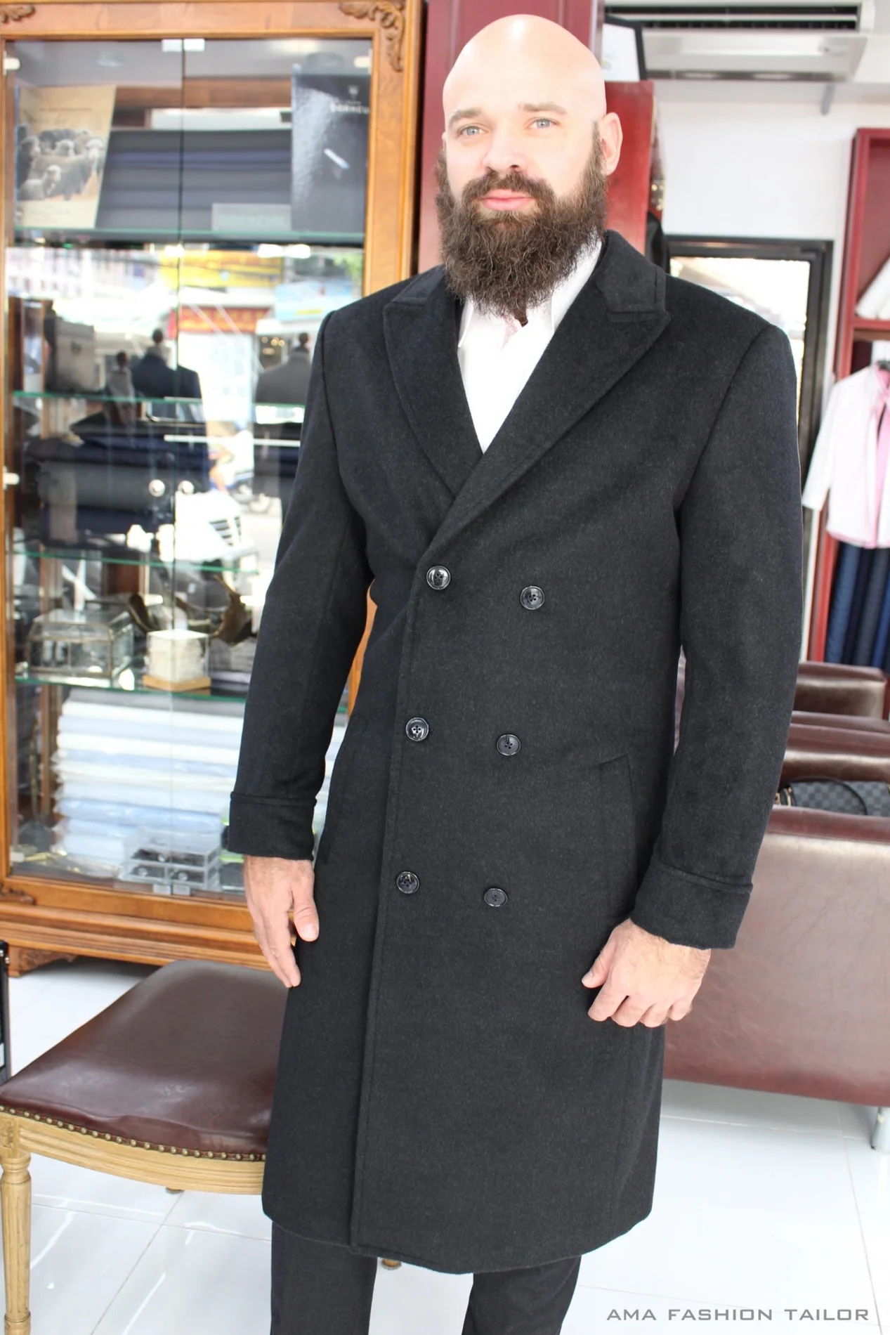 Bespoke overcoats at AMA Fashion, photo 6