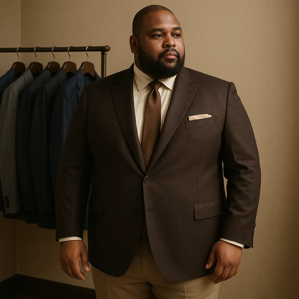 Suiting Up in Style: AMA Fashion's Guide for Bigger Gentlemen